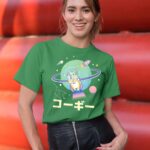 24hluxury– Astronaut Corgi Space Japanese Corgis T-Shirt