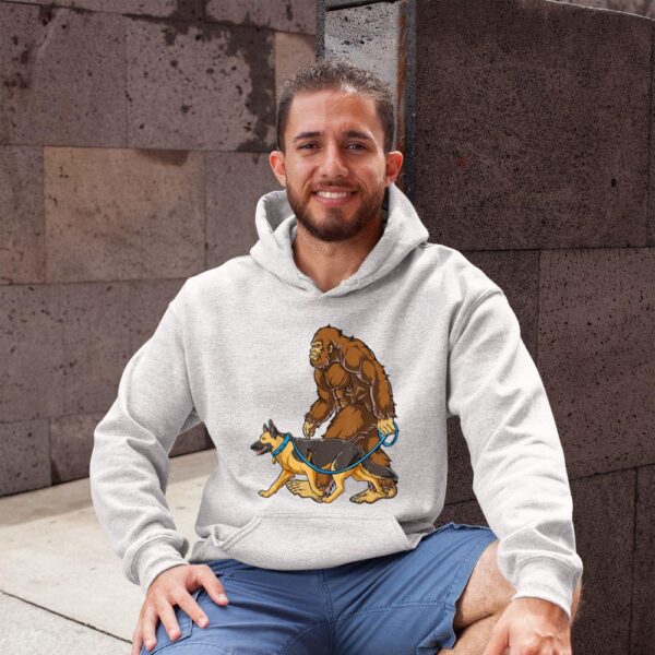 24hluxury– Bigfoot Dog Walk German Shepherd Hoodie