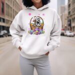 24hluxury– Bunny English Bulldog Dog Easter Eggs Hoodie