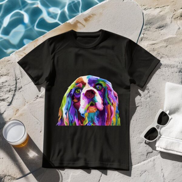 24hluxury– English Cocker Spaniel Art Portrait Dog T-Shirt