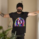 24hluxury– English Cocker Spaniel Art Portrait Dog T-Shirt