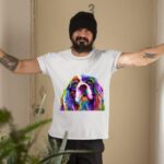 24hluxury– English Cocker Spaniel Art Portrait Dog T-Shirt