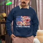 24hluxury– Corgi Mama American USA Flag Sweatshirt