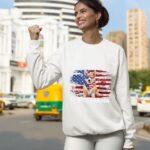 24hluxury– Corgi Mama American USA Flag Sweatshirt