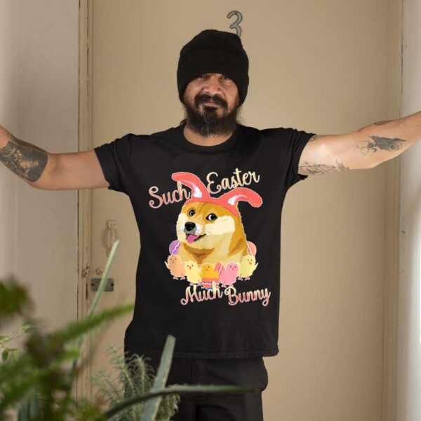 24hluxury– Happy Easter Doge – Shiba Inu Such Easter Much Bunny T-Shirt