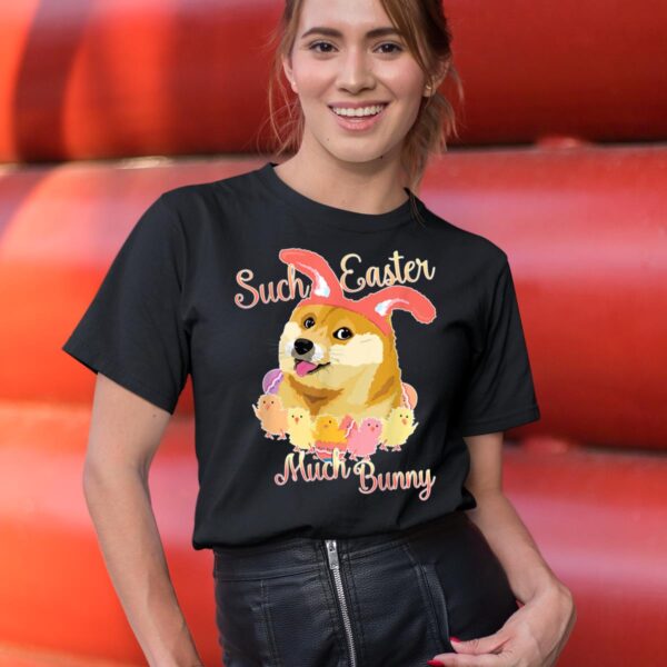 24hluxury– Happy Easter Doge – Shiba Inu Such Easter Much Bunny T-Shirt