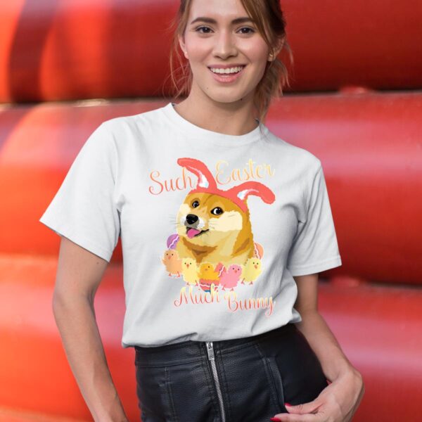 24hluxury– Happy Easter Doge – Shiba Inu Such Easter Much Bunny T-Shirt