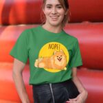 24hluxury– Nope Lazy Pomeranian Dog T-Shirt