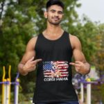 24hluxury– Corgi Mama American USA Flag Tank Top