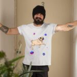 24hluxury– Omnisexual Pug In Space T-Shirt