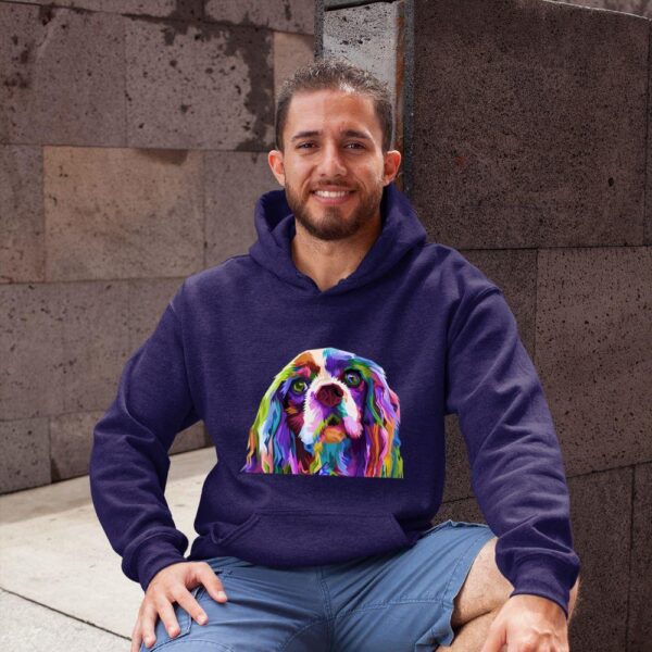 24hluxury– English Cocker Spaniel Art Portrait Dog Hoodie
