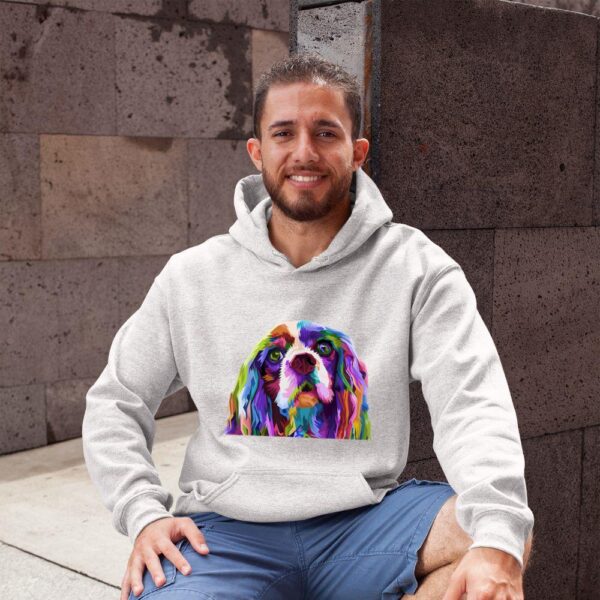 24hluxury– English Cocker Spaniel Art Portrait Dog Hoodie