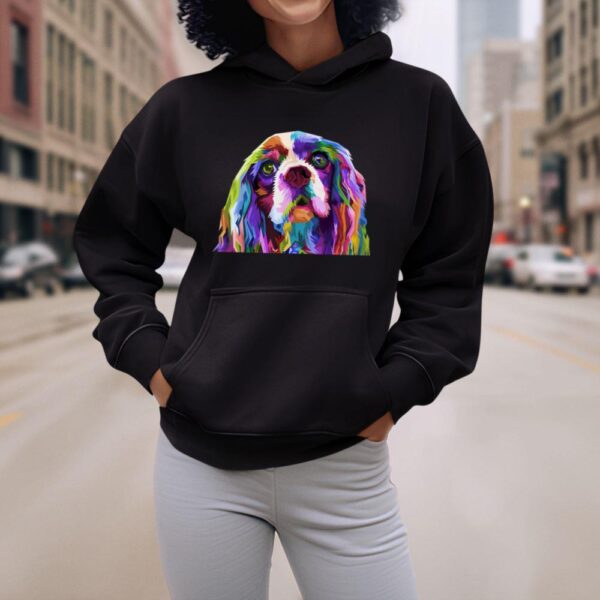 24hluxury– English Cocker Spaniel Art Portrait Dog Hoodie