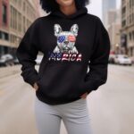 24hluxury– French Bulldog American USA Flag Hoodie