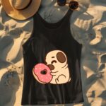 24hluxury– Cute Pug Donut Tank Top