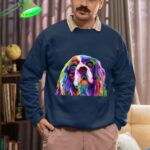 24hluxury– English Cocker Spaniel Art Portrait Dog Sweatshirt