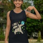 24hluxury– Earth Day Dabbing Pug Tank Top