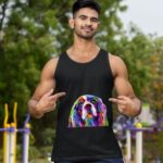 24hluxury– English Cocker Spaniel Art Portrait Dog Tank Top