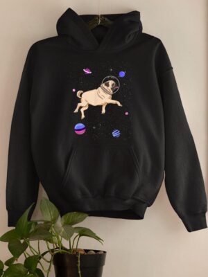 24hluxury– Omnisexual Pug In Space Hoodie