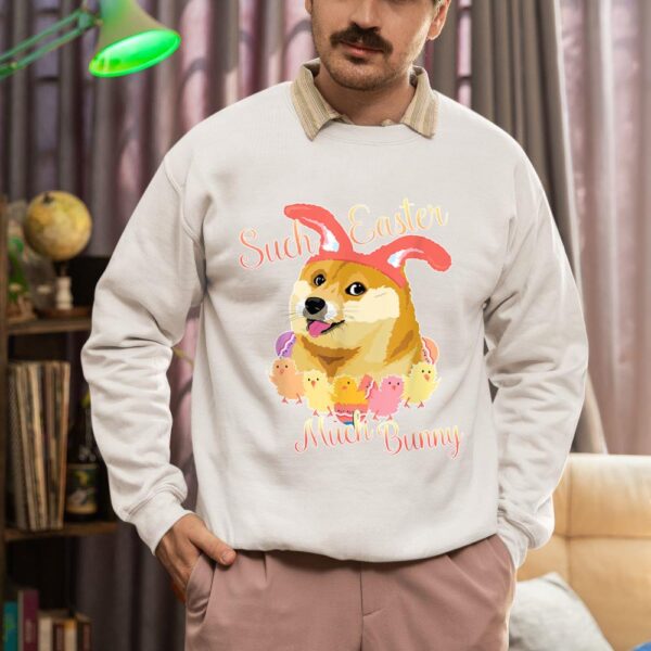 24hluxury– Happy Easter Doge – Shiba Inu Such Easter Much Bunny Sweatshirt