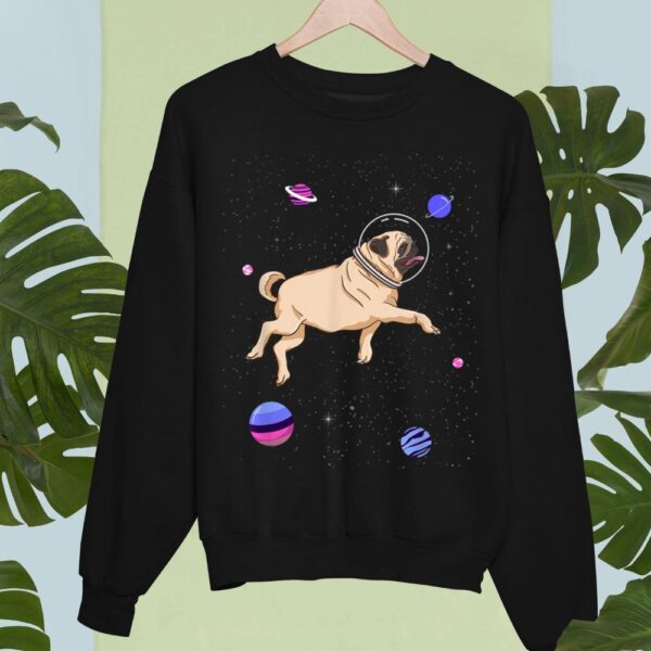 24hluxury– Omnisexual Pug In Space Sweatshirt