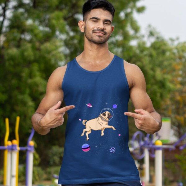 24hluxury– Omnisexual Pug In Space Tank Top