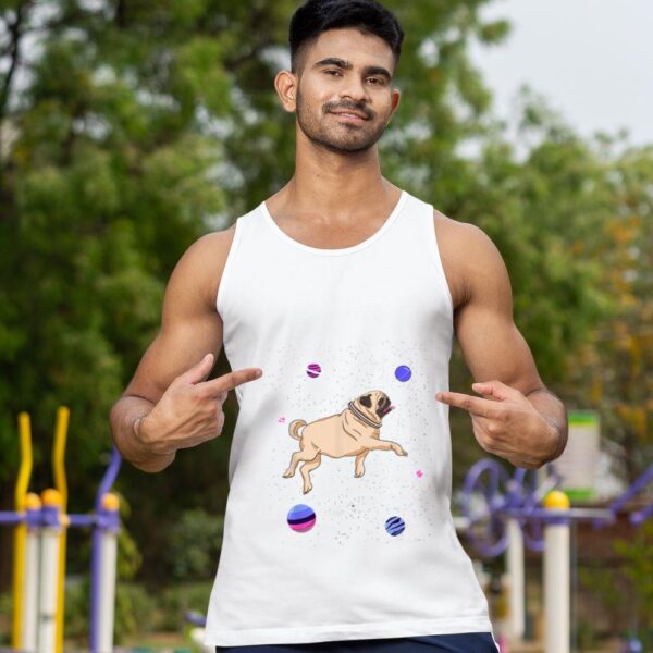 24hluxury– Omnisexual Pug In Space Tank Top