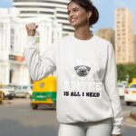 24hluxury– Pugs And Coffee Is All I Need Sweatshirt