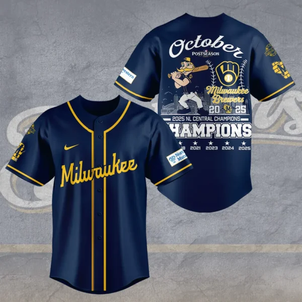 Milwaukee Brewers Baseball Jersey – JS10001