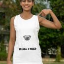 Linocasa– Pugs And Coffee Is All I Need Tank Top