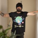 Linocasa– Astronaut Corgi Space Japanese Corgis T-Shirt