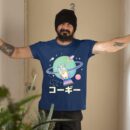 Linocasa– Astronaut Corgi Space Japanese Corgis T-Shirt