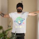 Linocasa– Astronaut Corgi Space Japanese Corgis T-Shirt