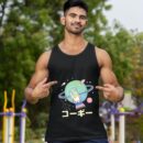 Linocasa– Astronaut Corgi Space Japanese Corgis Tank Top