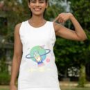 Linocasa– Astronaut Corgi Space Japanese Corgis Tank Top