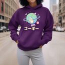 Linocasa– Astronaut Corgi Space Japanese Corgis Hoodie
