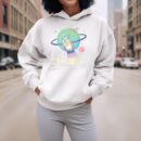 Linocasa– Astronaut Corgi Space Japanese Corgis Hoodie