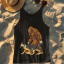 Linocasa– Bigfoot Dog Walk German Shepherd Tank Top