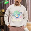 Linocasa– Astronaut Corgi Space Japanese Corgis Sweatshirt