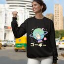 Linocasa– Astronaut Corgi Space Japanese Corgis Sweatshirt
