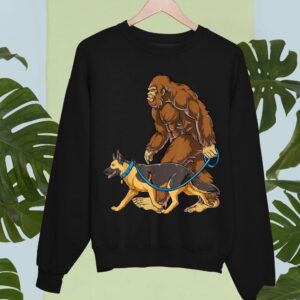 Linocasa– Bigfoot Dog Walk German Shepherd Sweatshirt