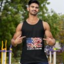 Linocasa– Corgi Mama American USA Flag Tank Top