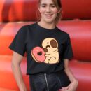 Linocasa– Cute Pug Donut T-Shirt