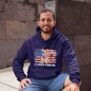 Linocasa– Corgi Mama American USA Flag Hoodie