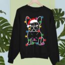 Linocasa– Christmas Lights Dog French Bulldog Sweatshirt
