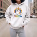 Linocasa– Corgicorn Corgi Unicorn Space Galaxy Hoodie
