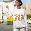 Linocasa– Cute Floss Dancing Corgi Puppies Dog Sweatshirt