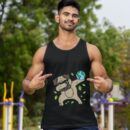 Linocasa– Earth Day Dabbing Pug Tank Top