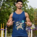 Linocasa– Earth Day Dabbing Pug Tank Top
