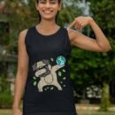 Linocasa– Earth Day Dabbing Pug Tank Top